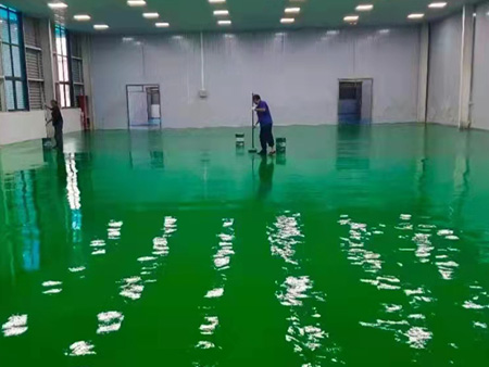 工廠環(huán)氧自流平地坪施工